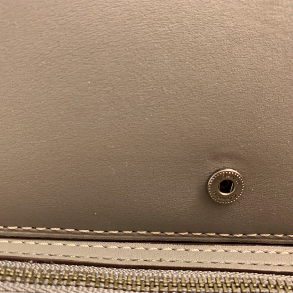 Coach 1941 Heather Gray Trifold Slim Wallet NWT - Picture 6 of 8